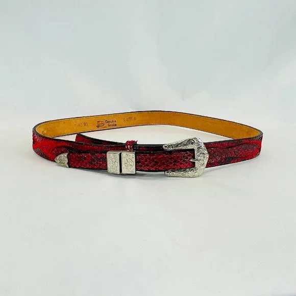 Justin Boots | Accessories | Vintage 8s Justin Genuine Snake  display picture 1